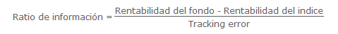 Ratio de informacion